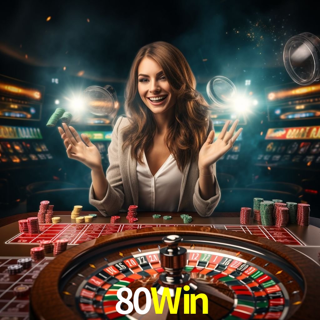 80Win: Jogos de Caça-Níqueis-Altas Recompensas, Roleta-Velocidade, Blackjack-Desafios Máximos