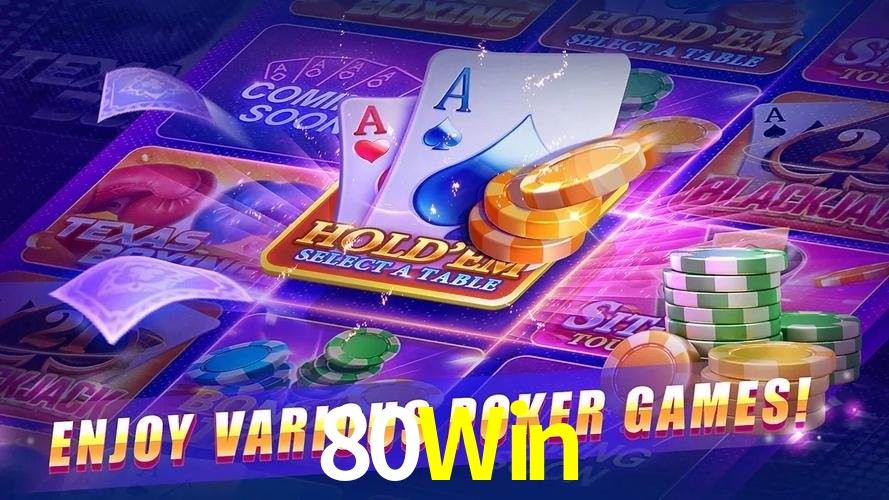 Interface do App 80Win